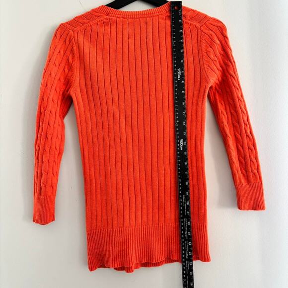 Vintage American Eagle Sweater Womens 100% Cotton Y2K 2009 Knit - Picture 5 of 7